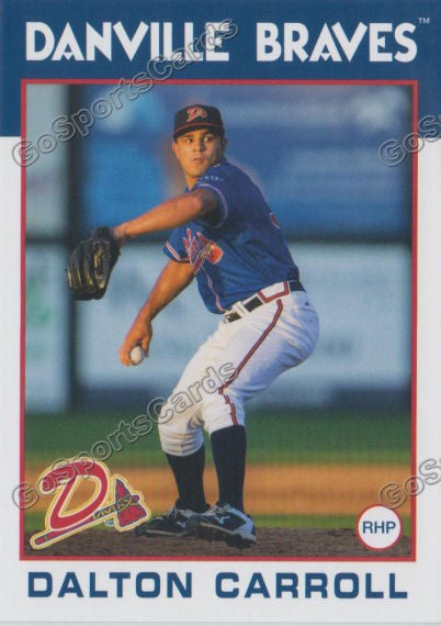 2016 Danville Braves Dalton Carroll