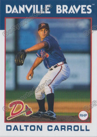 2016 Danville Braves Dalton Carroll