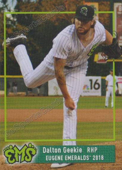 2018 Eugene Emeralds Dalton Geekie