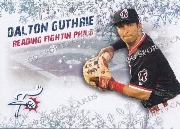 2021 Reading Fightin Phils Holiday Dalton Guthrie