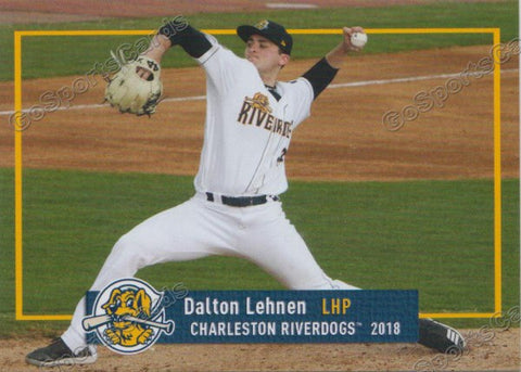 2018 Charleston RiverDogs Dalton Lehnen