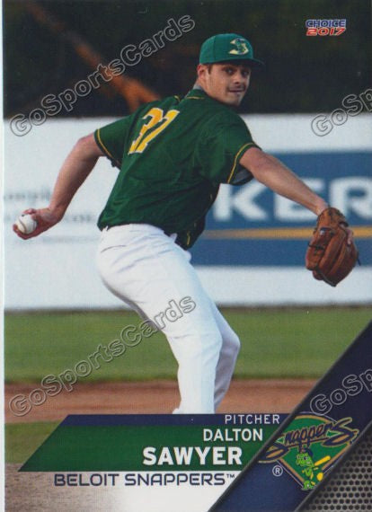 2017 Beloit Snappers Dalton Sawyer