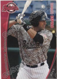 2012 Birmingham Barons Damaso Espino