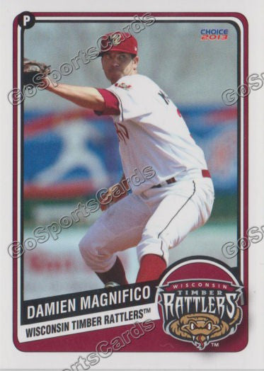 2013 Wisconsin Timber Rattlers Damien Magnifico
