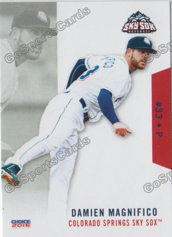 2016 Colorado Springs Sky Sox Damien Magnifico
