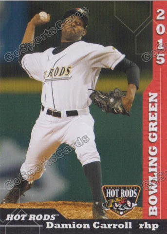 2015 Bowling Green Hot Rods Damion Carroll