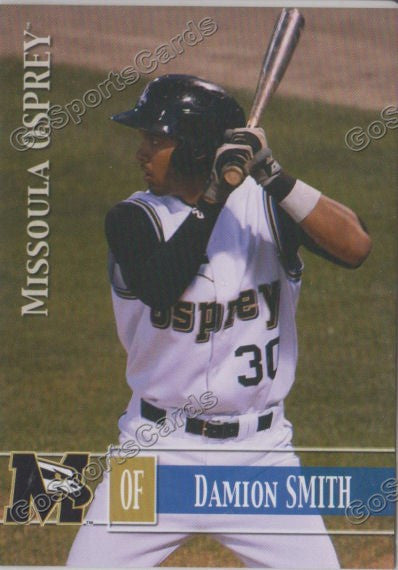 2014 Missoula Osprey Damion Smith