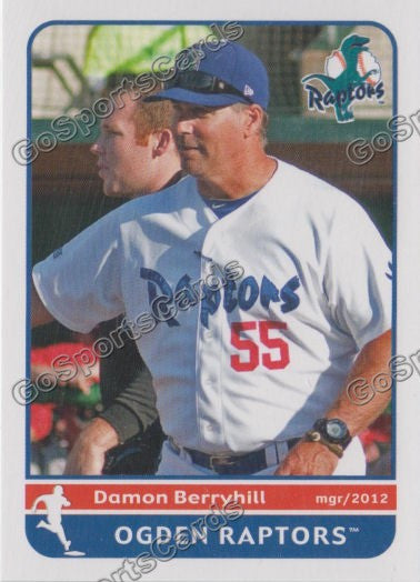 2012 Ogden Raptors Damon Berryhill