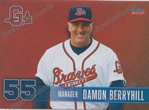 2017 Gwinnett Braves Damon Berryhill