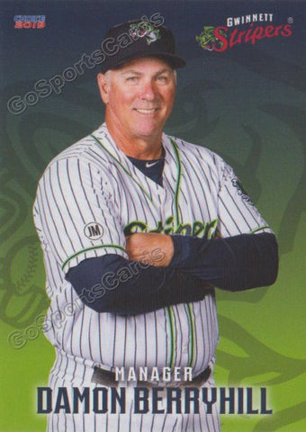2019 Gwinnett Stripers Damon Berryhill