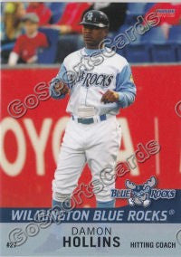 2012 Wilmington Blue Rocks Damon Hollins
