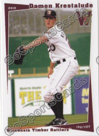 2010 Wisconsin Timber Rattlers Damon Krestalude