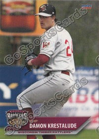 2011 Wisconsin Timber Rattlers Damon Krestalude