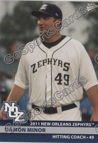 2011 New Orleans Zephyrs Damon Minor
