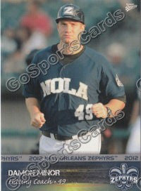 2012 New Orleans Zephyrs Damon Minor