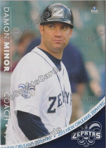 2013 New Orleans Zephyrs Damon Minor
