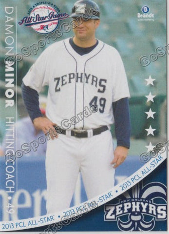 2013 Pacific Coast League All Star PCL Damon Minor