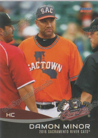 2016 Sacramento River Cats Damon Minor