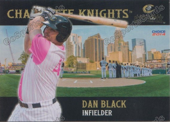 2014 Charlotte Knights Dan Black