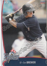 2011 Scranton Wilkes Barre Yankees Dan Brewer