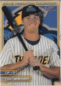 2012 Trenton Thunder Dan Brewer