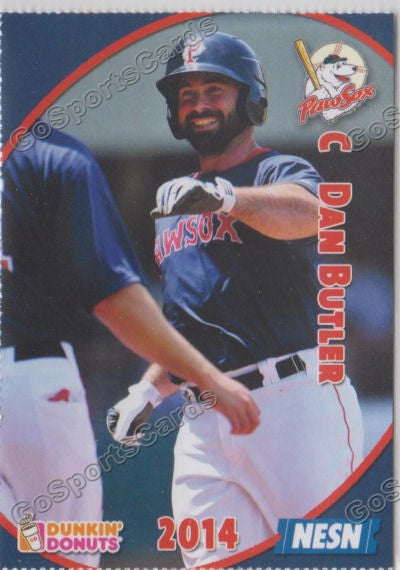 2014 Pawtucket Red Sox SGA Dunkin Donuts Dan Butler
