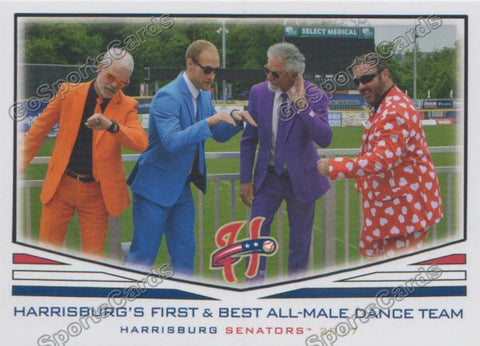2017 Harrisburg Senators Dance Team