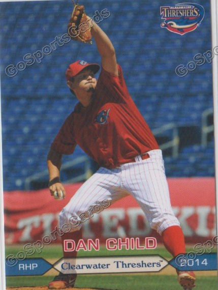 2014 Clearwater Threshers Dan Child