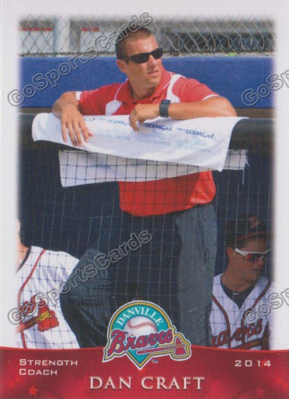 2014 Danville Braves Dan Craft