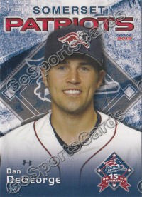 2012 Somerset Patriots Dan DeGeorge