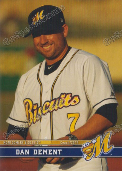 2017 Montgomery Biscuits Dan Dement