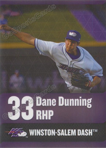 2018 Winston Salem Dash Dane Dunning