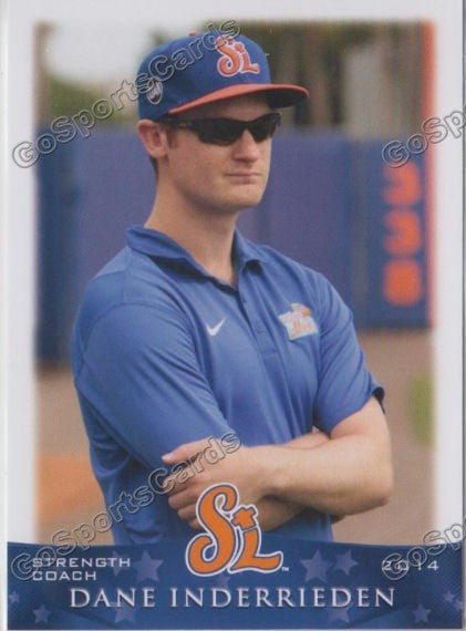 2014 St Lucie Mets Dane Inderrieden