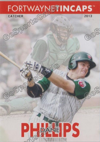 2013 Fort Wayne TinCaps Dane Phillips