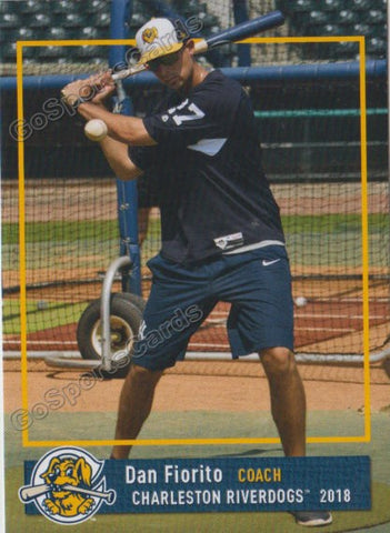 2018 Charleston RiverDogs Dan Fiorito