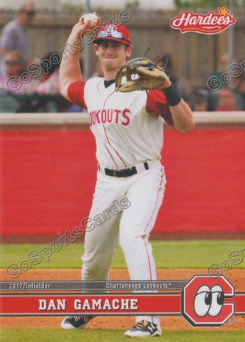 2017 Chattanooga Lookouts Dan Gamache