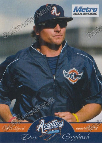 2013 Rockford Aviators Dan Grybash