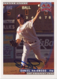 Daniel Haigwood 2006 Eastern League Top Prospects (Autograph)