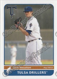 2012 Tulsa Drillers Dan Houston