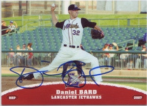Daniel Bard 2007 Lancaster Jethawks (Autograph)