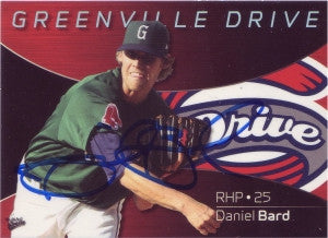 Daniel Bard 2008 Greenville Drive (Autograph)