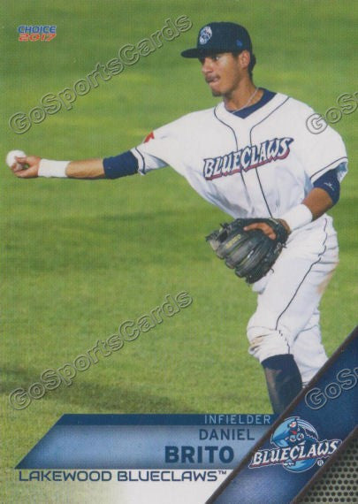2017 Lakewood BlueClaws Daniel Brito