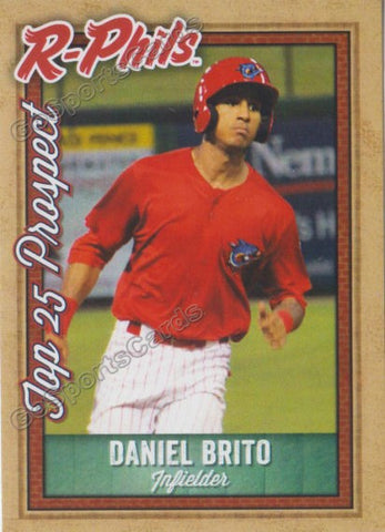 2019 Reading Fightin Phils Top 25 Prospect Daniel Brito