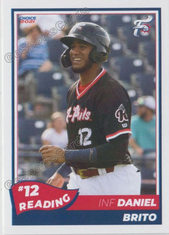 2021 Reading Fightin Phils Update Daniel Brito