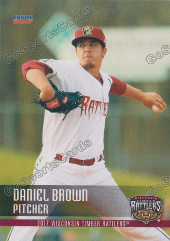 2017 Wisconsin Timber Rattlers Daniel Brown