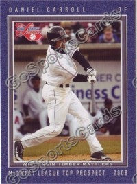 2008 MidWest League Top Prospects Daniel Carroll