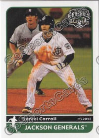 2012 Jackson Generals Daniel Carroll