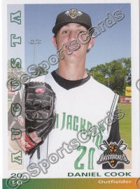 2010 Augusta GreenJackets Daniel Cook