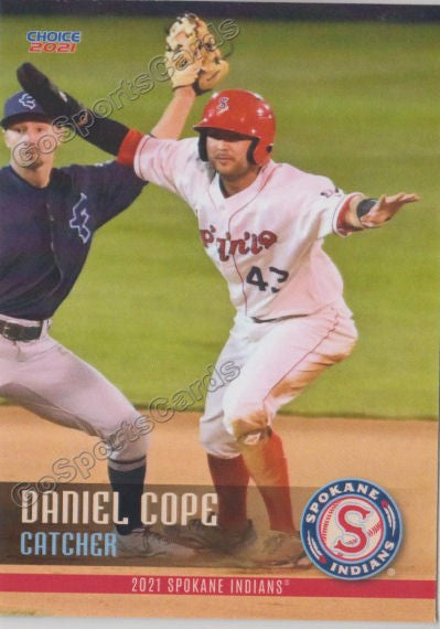 2021 Spokane Indians Daniel Cope