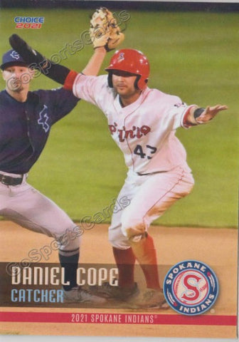 2021 Spokane Indians Daniel Cope
